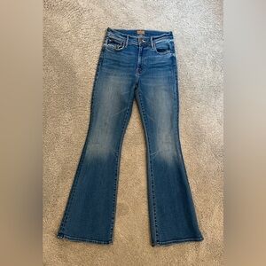 MOTHER Blue Flare Jeans